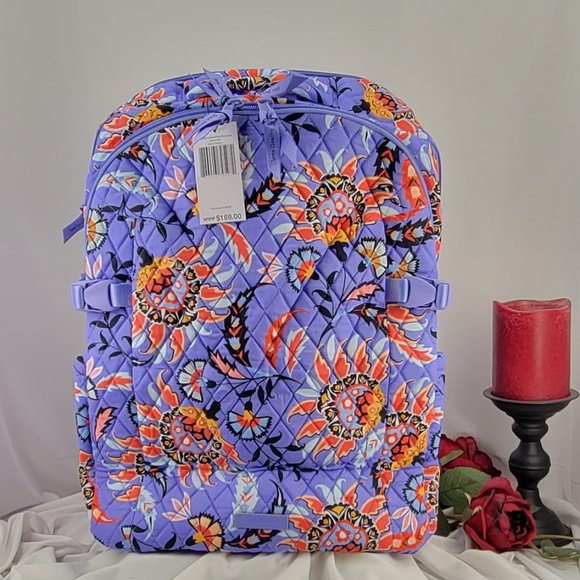 Vera Bradley Handbags - Vera Bradley Essential Expandable Backpack in Mural Garden